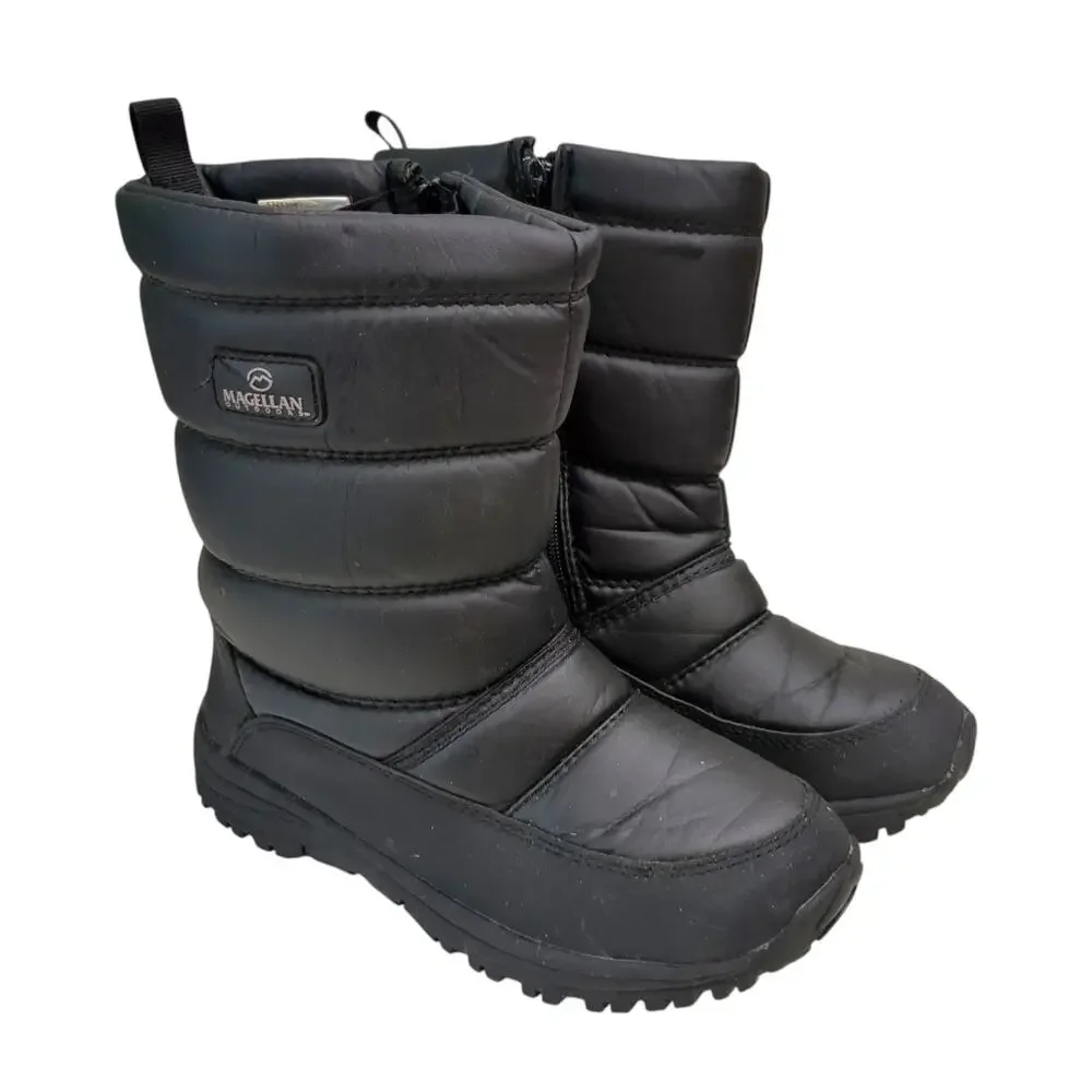 Magellan Adult Snow Boot II Men's 6/Women's 7 Black EUC